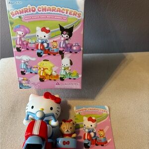 Sanrio Hello Kitty Scooter Playset - Red and Blue